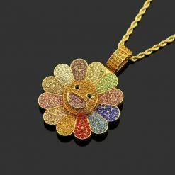 Streetgarm Takashi Murakami Sunflower Necklace NEW