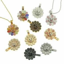Streetgarm Takashi Murakami Sunflower Necklace NEW