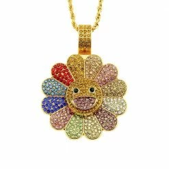 Streetgarm Takashi Murakami Sunflower Necklace NEW