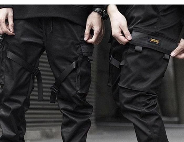 Discount 👏 Streetgarm Techwear Ribbon Cargo Pants 🛒 9 Streetgarm Techwear Ribbon Cargo Pants