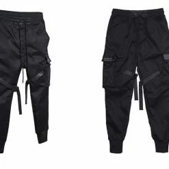 Streetgarm Techwear Ribbon Cargo Pants