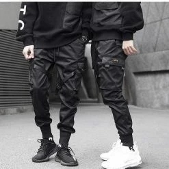 Discount 👏 Streetgarm Techwear Ribbon Cargo Pants 🛒 12 Streetgarm Techwear Ribbon Cargo Pants