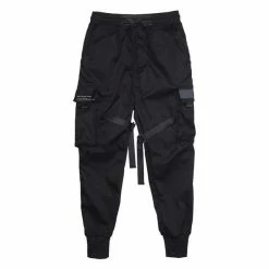 Streetgarm Techwear Ribbon Cargo Pants