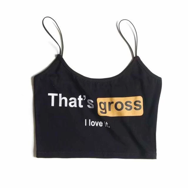 Outlet ๐ฅฐ Streetgarm Thats Gross, I Love It Porn Hub Crop Top NEW ๐ 9 Streetgarm Thats Gross, I Love It Porn Hub Crop Top NEW