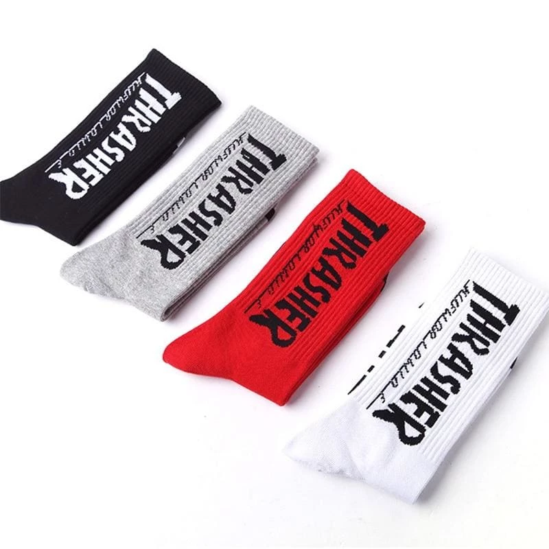 Brand new ❤️ Streetgarm NEW Thrasher 🧦 Socks 😀 6 Streetgarm NEW Thrasher Socks