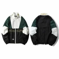 Streetgarm Thug Life Patchwork Track Jacket