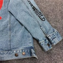 Streetgarm Travis Scott Astroworld Denim Jacket SALE