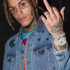 Streetgarm Travis Scott Astroworld Denim Jacket SALE