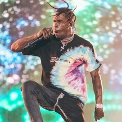Streetgarm NEW Travis Scott Astroworld Festival Run Tie Dye Tee
