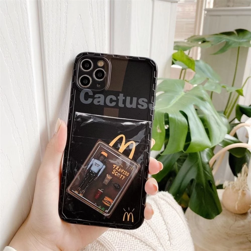 Flash Sale 🎁 Streetgarm NEW Travis Scott Mcdonalds Cactus Phone Case 🎉 7 Streetgarm NEW Travis Scott Mcdonalds Cactus Phone Case