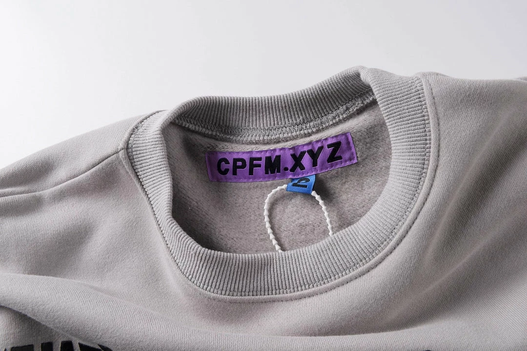 Outlet ⭐ Streetgarm Travis Scott X CPFM Script Crewneck ⭐ 5 Streetgarm Travis Scott X CPFM Script Crewneck