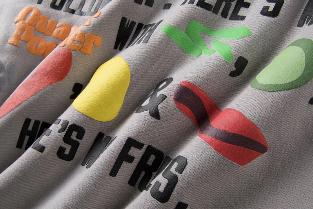 Outlet ⭐ Streetgarm Travis Scott X CPFM Script Crewneck ⭐ 4 Streetgarm Travis Scott X CPFM Script Crewneck