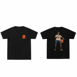 Promo ๐ฅฐ Streetgarm Travis Scott X McDonald's Action Figure T-Shirt NEW ๐ฅ 23 Streetgarm Travis Scott X McDonald's Action Figure T-Shirt NEW