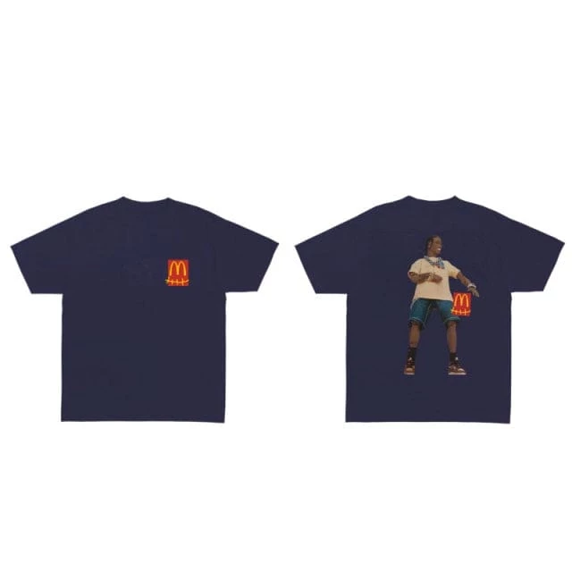 Promo ๐ฅฐ Streetgarm Travis Scott X McDonald's Action Figure T-Shirt NEW ๐ฅ 13 Streetgarm Travis Scott X McDonald's Action Figure T-Shirt NEW