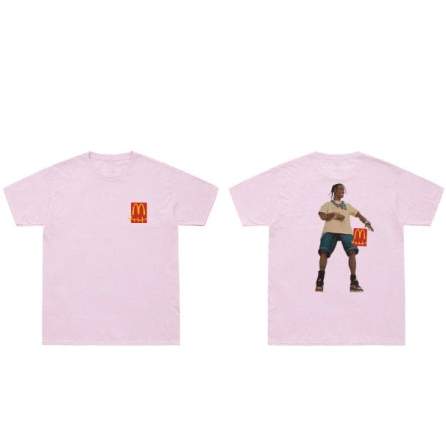 Promo ๐ฅฐ Streetgarm Travis Scott X McDonald's Action Figure T-Shirt NEW ๐ฅ 14 Streetgarm Travis Scott X McDonald's Action Figure T-Shirt NEW
