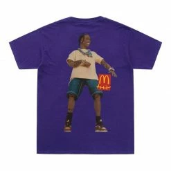Streetgarm Travis Scott X McDonald's Action Figure T-Shirt NEW