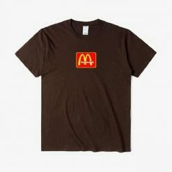 Streetgarm NEW Travis Scott X Mcdonalds Embroidered T-Shirt