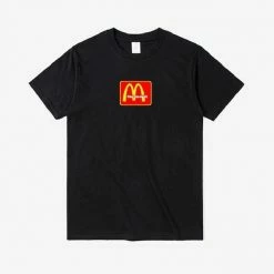 Streetgarm NEW Travis Scott X Mcdonalds Embroidered T-Shirt
