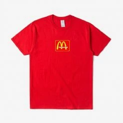 Streetgarm NEW Travis Scott X McDonald's Sesame T-Shirt