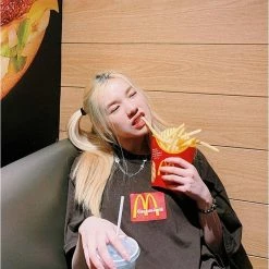 Streetgarm NEW Travis Scott X McDonald's Sesame T-Shirt