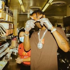 Streetgarm NEW Travis Scott X McDonald's Sesame T-Shirt