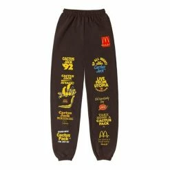 Streetgarm Travis Scott X McDonald's Sticker Bomb Sweatpants