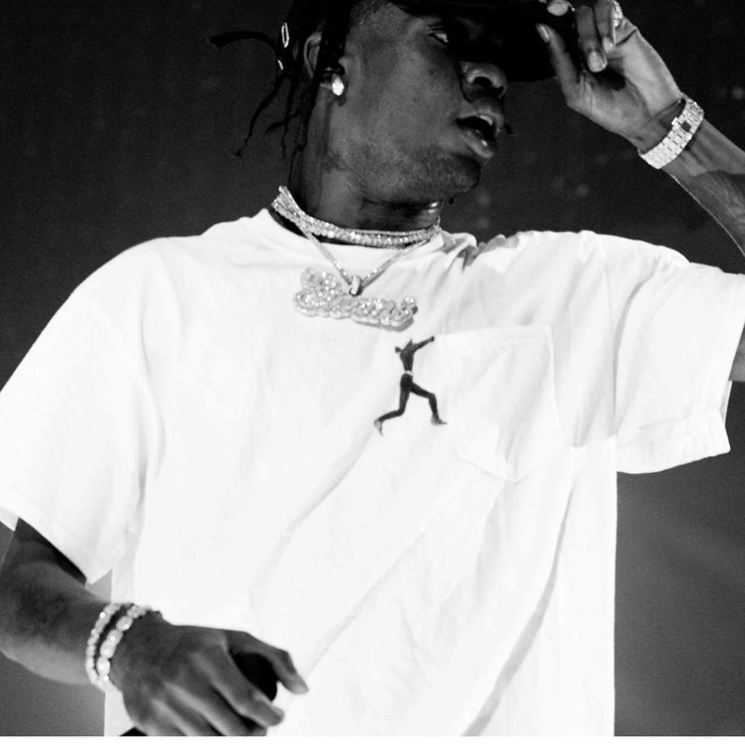 Hot Sale 💯 Streetgarm Travis Scott X Virgil Abloh T-Shirt SALE ✨ 5 Streetgarm Travis Scott X Virgil Abloh T-Shirt SALE