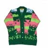 Streetgarm Tyler The Creator Golf Landscape Cardigan NEW