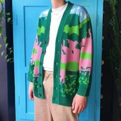 Streetgarm Tyler The Creator Golf Landscape Cardigan NEW