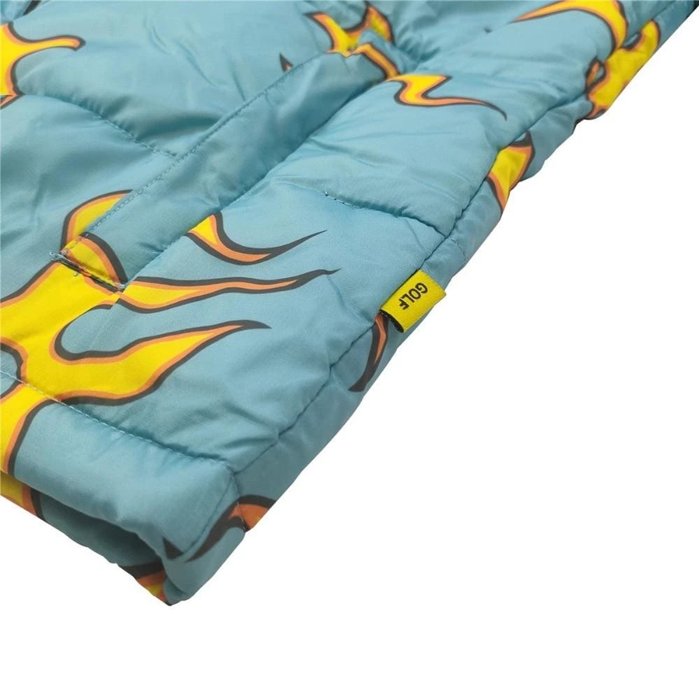 Flash Sale ⌛ Streetgarm Tyler The Creator Golf Wang Flame Puffer Jacket 🛒 11 Streetgarm Tyler The Creator Golf Wang Flame Puffer Jacket