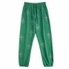 Streetgarm Unknown Cross Rhinestone Joggers - Green