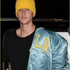 Streetgarm Vintage 80s UCLA Satin Bomber Jacket