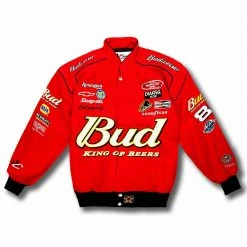 Streetgarm NEW Vintage Budweiser Racing Jacket