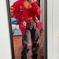 Streetgarm NEW Vintage Budweiser Racing Jacket