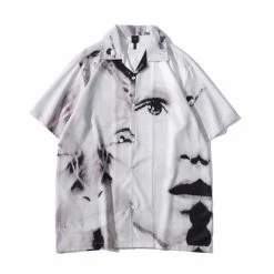 Streetgarm Vintage Face Art Hawaiian Shirt