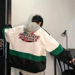 Top 10 😀 Streetgarm NEW Vintage Interstate Batteries Jacket ✨ 13 Streetgarm NEW Vintage Interstate Batteries Jacket