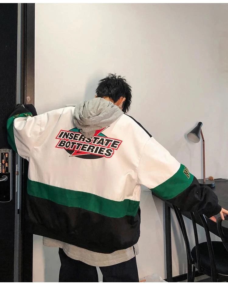 Top 10 😀 Streetgarm NEW Vintage Interstate Batteries Jacket ✨ 5 Streetgarm NEW Vintage Interstate Batteries Jacket