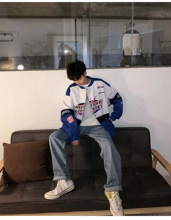 Top 10 😀 Streetgarm NEW Vintage Interstate Batteries Jacket ✨ 9 Streetgarm NEW Vintage Interstate Batteries Jacket