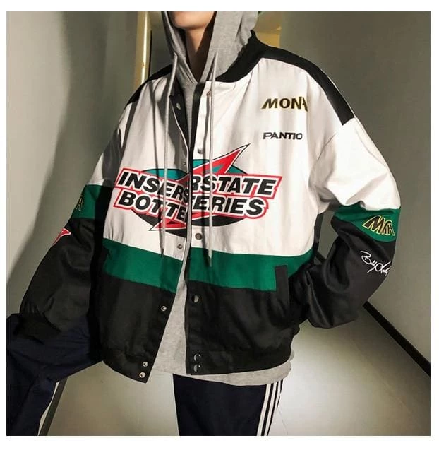 Top 10 😀 Streetgarm NEW Vintage Interstate Batteries Jacket ✨ 8 Streetgarm NEW Vintage Interstate Batteries Jacket