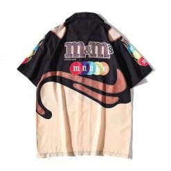 Streetgarm Vintage M&Ms Bowling Shirt NEW