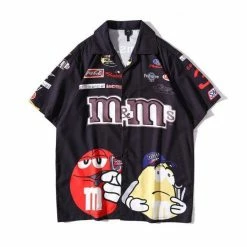 Flash Sale 🎁 Streetgarm Vintage M&Ms Bowling 👕 Shirt NEW 🥰 9 Streetgarm Vintage M&Ms Bowling Shirt NEW