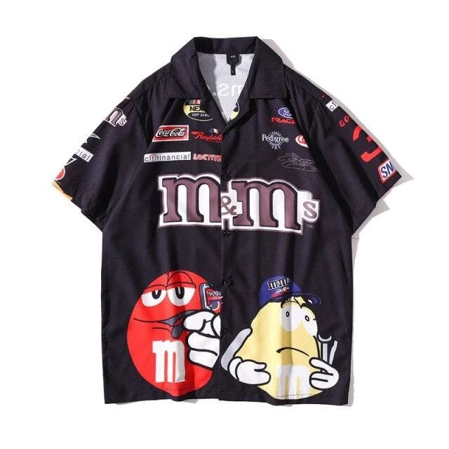 Flash Sale 🎁 Streetgarm Vintage M&Ms Bowling 👕 Shirt NEW 🥰 6 Streetgarm Vintage M&Ms Bowling Shirt NEW