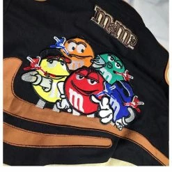 Wholesale 🤩 Streetgarm SALE Vintage M&Ms Racer Jacket 🎉 20 Streetgarm SALE Vintage M&Ms Racer Jacket