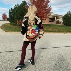 Wholesale 🤩 Streetgarm SALE Vintage M&Ms Racer Jacket 🎉 15 Streetgarm SALE Vintage M&Ms Racer Jacket