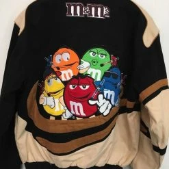 Wholesale 🤩 Streetgarm SALE Vintage M&Ms Racer Jacket 🎉 14 Streetgarm SALE Vintage M&Ms Racer Jacket