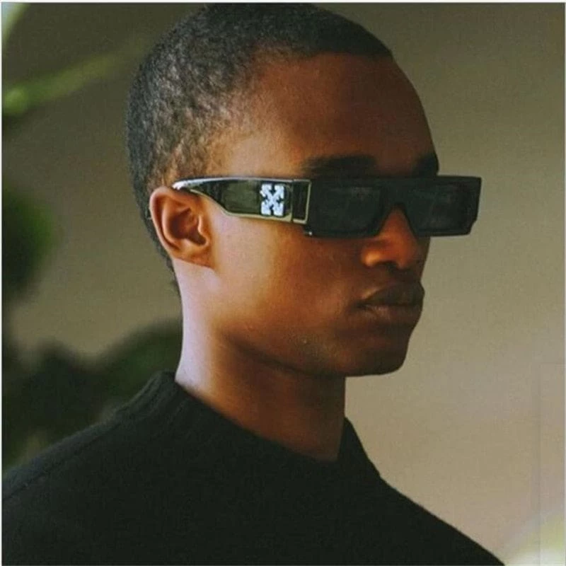 Buy ⭐ Streetgarm Virgil Rectangle 👓 Sunglasses ❤️ 4 Streetgarm Virgil Rectangle Sunglasses