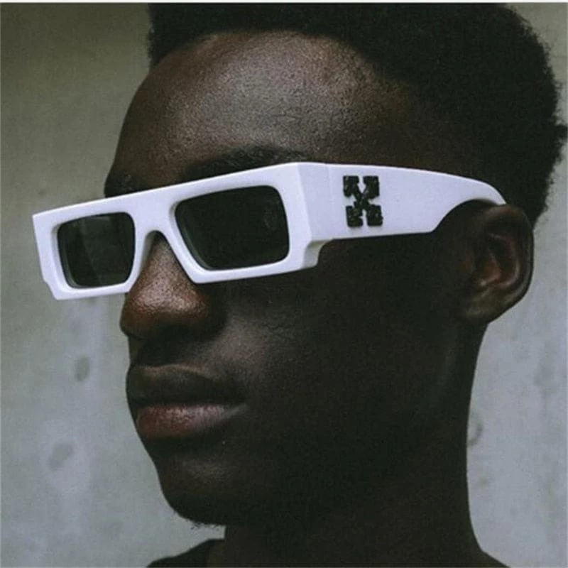 Buy ⭐ Streetgarm Virgil Rectangle 👓 Sunglasses ❤️ 5 Streetgarm Virgil Rectangle Sunglasses