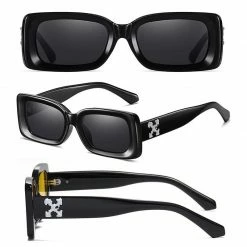 Streetgarm NEW Virgil Small Rectangle Sunglasses