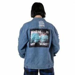 Streetgarm Where Is My Mind? Denim Jacket NEW