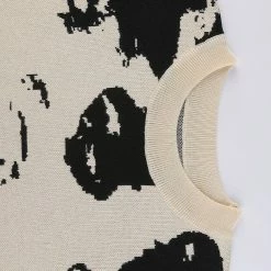 Wholesale 🌟 Streetgarm NEW Y2K Abstract Face Jumper 🎉 13 Streetgarm NEW Y2K Abstract Face Jumper